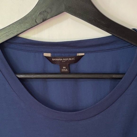 Banana Republic| Dark Blue Short Sleeve Men’s Tee Sz M - Picture 2 of 6